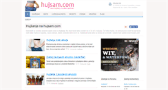 Desktop Screenshot of hujsam.com